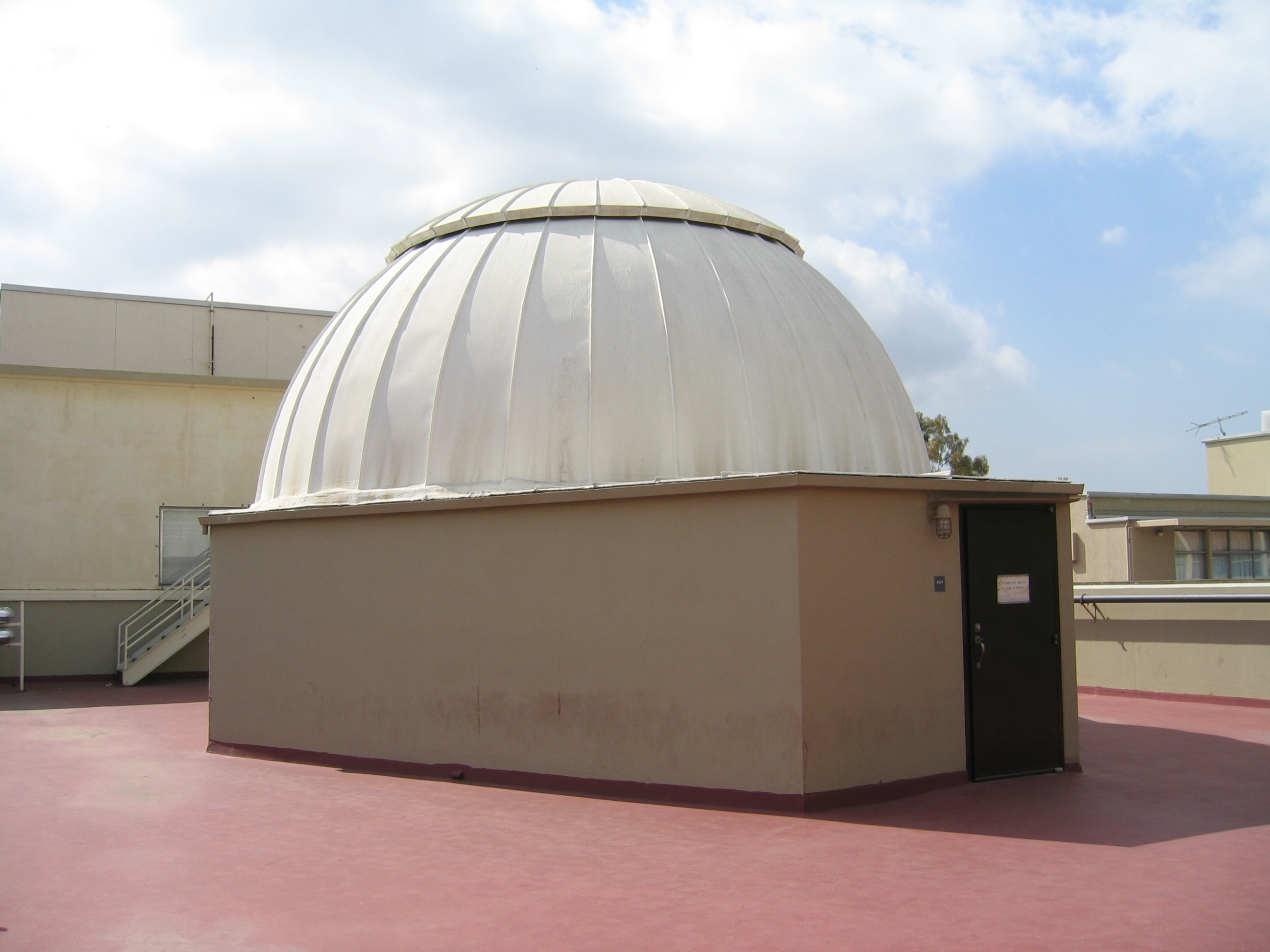 The UCLA Planetarium, located on the 8th floor of the Mathematical Sciences Building
